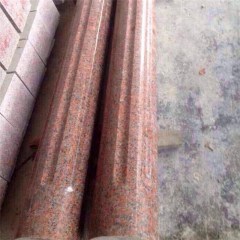 Polished  G562 granite stair balusters